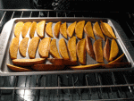 Sweet Potato in Oven